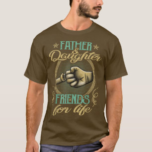 Camiseta Pai e Filha Amigos para a Vida