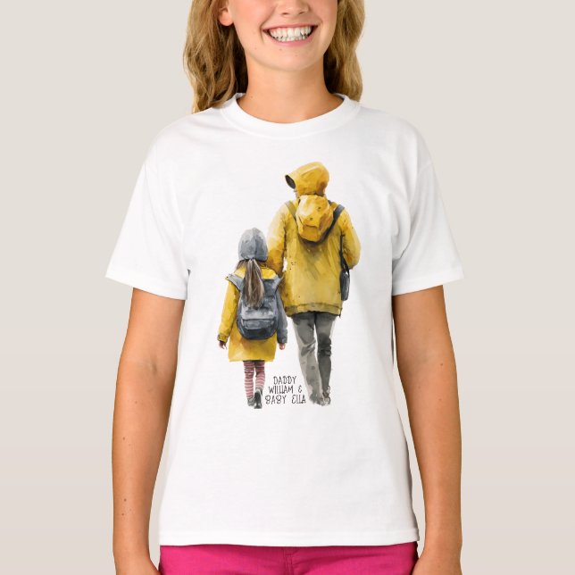 Camiseta Pai e Filha Bond (Frente)