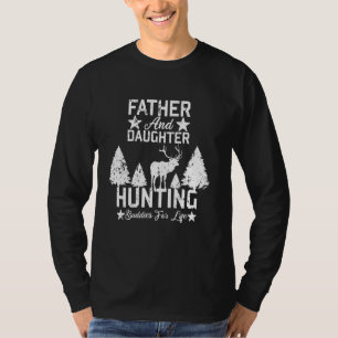 Camiseta Pai E Filha Caçando Amigos Para A Vida