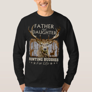Camiseta Pai e Filha caçando amigos para o presente da vida