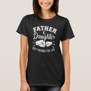 Camiseta Pai E Filha, Os Melhores Amigos Da Vida