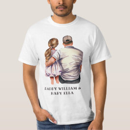 Camiseta Pai e filha personalizados (2)