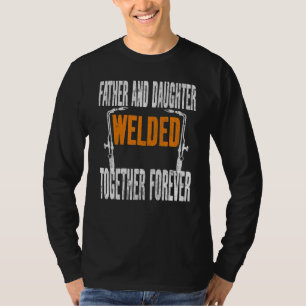 Camiseta Pai E Filha Soldados Juntos Para Sempre Soldadura