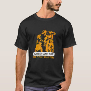 Camiseta Pai e Filho A Equipe Perfeita do Caos Melhor do Pa