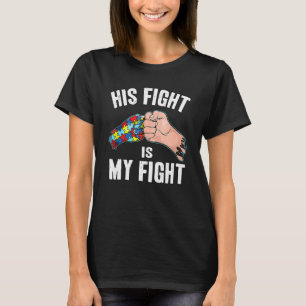 Camiseta Pai E Filho Autismo Fofo Conscientes De Sua Luta