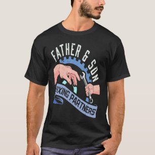 Camiseta Pai e Filho Dia dos Pais Mecânico Diesel Pai La