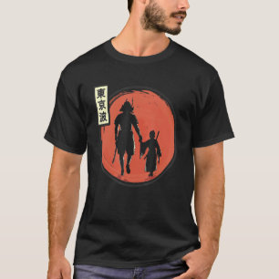 Camiseta Pai e filho do guerreiro japonês Samurai Sun Ja