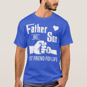 Camiseta Pai E Filho Melhor Amigo Para A Vida Do Pai