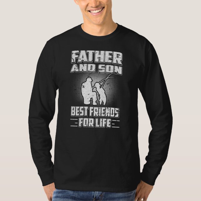 Camiseta Pai E Filho Melhores Amigos Para A Vida Perfeita F (Frente)