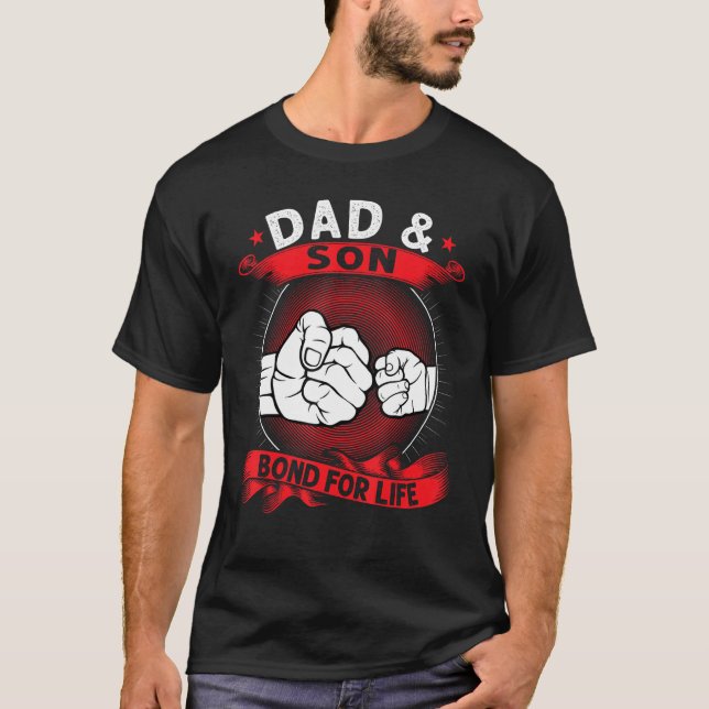 Camiseta pai e filho para pai de vida (Frente)