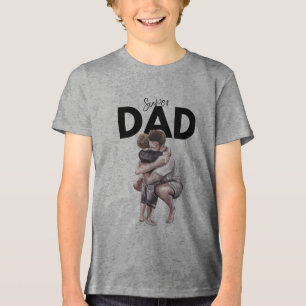 Camiseta Pai e Filho se Abraçam Papai 