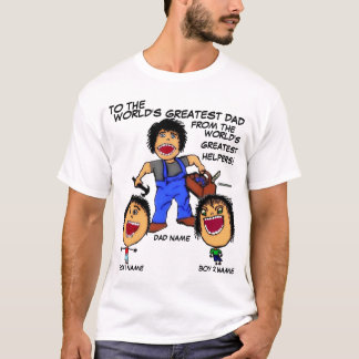 Camiseta Pai e Filhos Engraçados