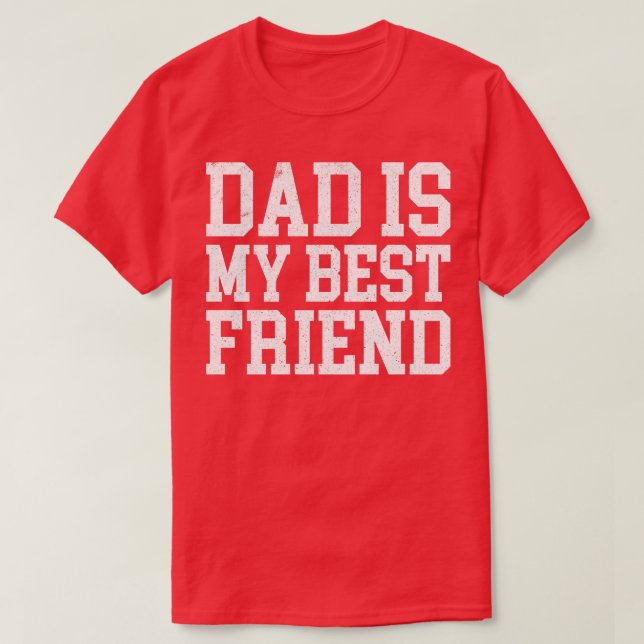 Camiseta Pai é meu melhor amigo (Frente do Design)