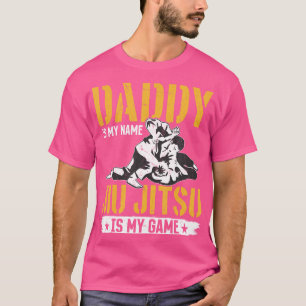 Camiseta Pai É Meu Nome Jiu Jitsu É Meu Jogo - Jiu Jitsu