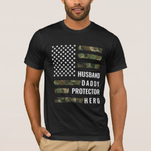 Camiseta Pai é meu protetor ( Dia de os pais presente