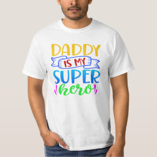 Camiseta Pai É Meu Super Herói