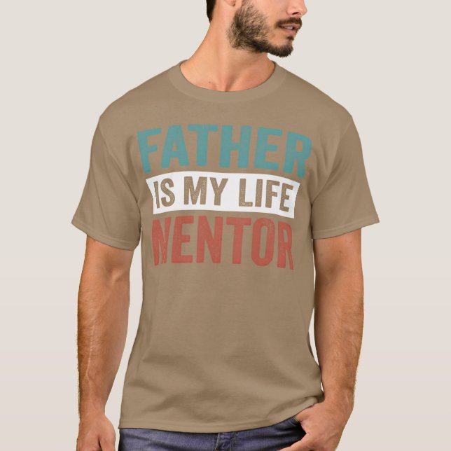 Camiseta PAI É MINHA Vintagem MENTORIAL (Frente)
