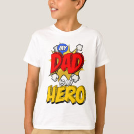 Camiseta Pai é o meu herói