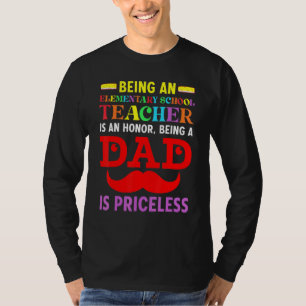 Camiseta Pai É Princeles Sendo Professora Do Ensino Fundame