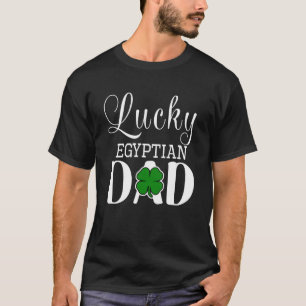 Camiseta Pai Egípcio Lucky Nacionalidade de Patrick no Dia 