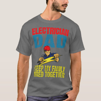 Camiseta Pai eletricista domTShirt