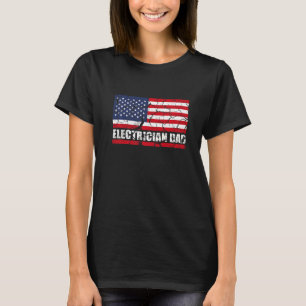 Camiseta Pai elétrico para trabalhador elétrico ou eletrica