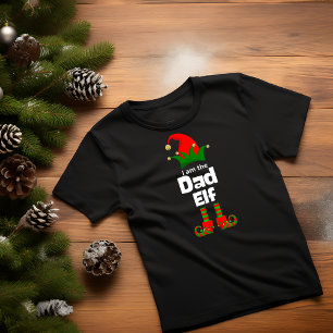 Camiseta Pai Elf coincidindo com o Natal