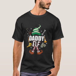 Camiseta Pai Elf Engraçado Presente De Natal Correspondente