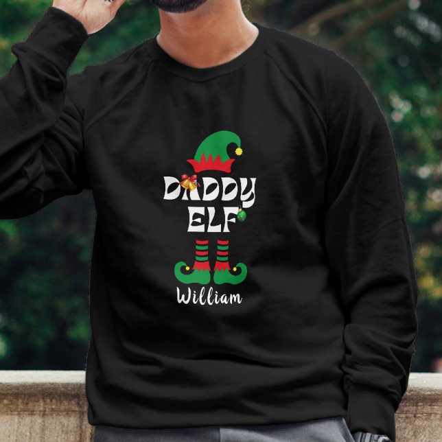 Camiseta Pai elf que corresponde ao nome do outfit de natal (Criador carregado)