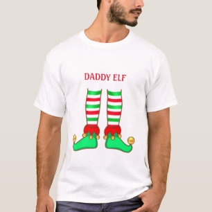 Camiseta Pai Elfo Natal Fashion