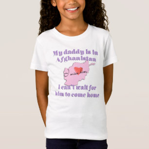 Camiseta Pai em Afeganistão