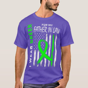 Camiseta Pai Em Direito Doença Renal Cerebral Palsy Awaren