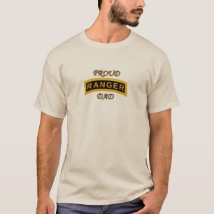 Camiseta Pai em T-Shirt do Exército Ranger