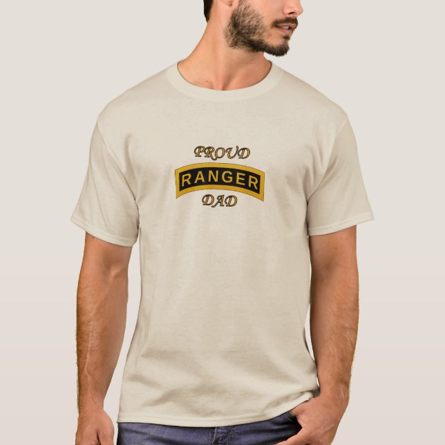 Camiseta Pai em T-Shirt do Exército Ranger (Frente)