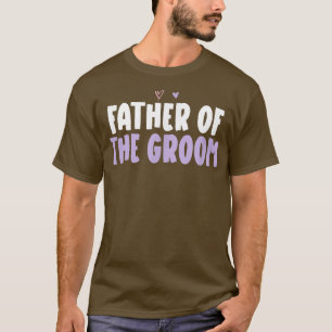 Camiseta Pai Engraçado Colorido Do Groom Dizendo