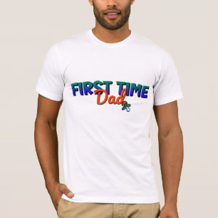 Camiseta Pai Engraçado da Primeira Vez
