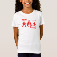 Pai Engraçado de Bombeiros - Presente para Filha o