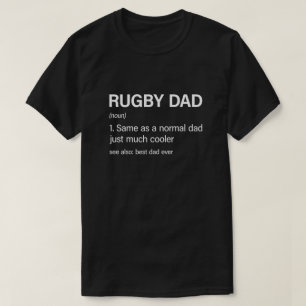 Camiseta Pai Engraçado de Rugby Definição