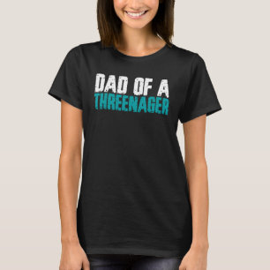 Camiseta Pai Engraçado De Uma Ameaça 1