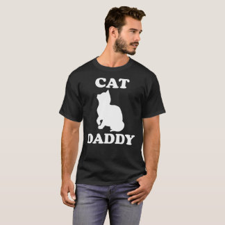 Camiseta Pai engraçado do gato