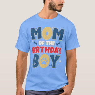 Camiseta Pai engraçado do menino de aniversário Família com