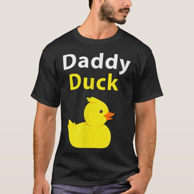 Camiseta Pai Engraçado Duck Rubber Duck Sujeira (Frente)