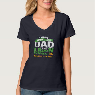 Camiseta Pai engraçado e Piada de executores de leis