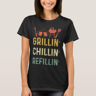 Camiseta Pai Engraçado - Enchimento por refrigeração