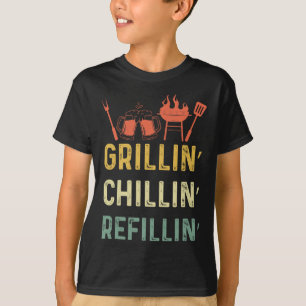 Camiseta Pai Engraçado - Enchimento por refrigeração