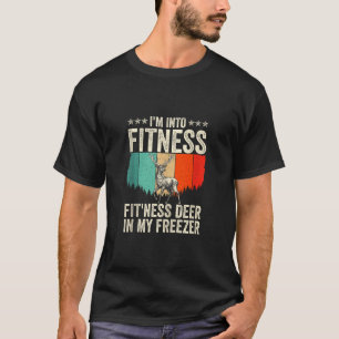 Camiseta Pai Engraçado Estou na Malhação Deer Freezer Hun