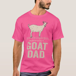 Camiseta Pai Engraçado Eu Amo Meus Amantes De Cabra Bonita