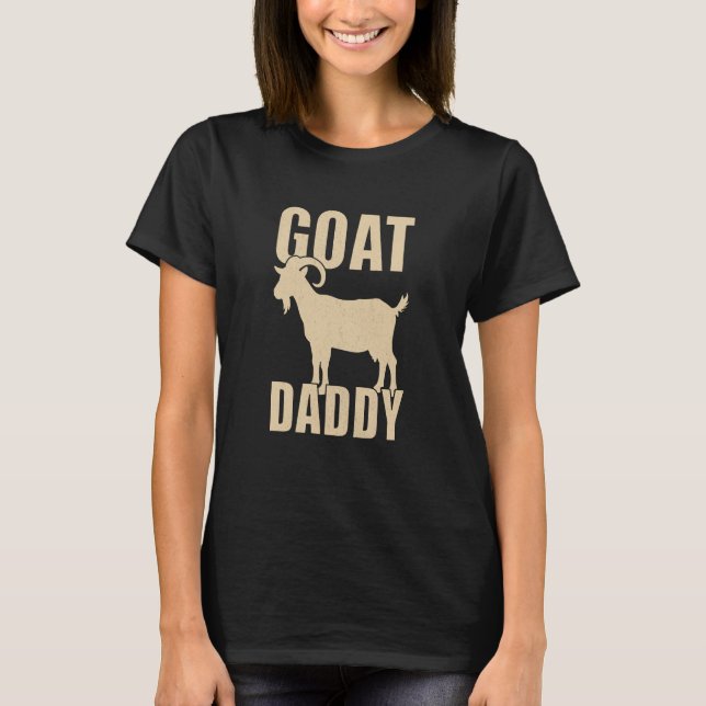 Camiseta Pai | Engraçado Goat Lover (Frente)