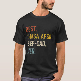 Camiseta Pai Engraçado Melhor Lhasa Apso Pai De Passo Algum