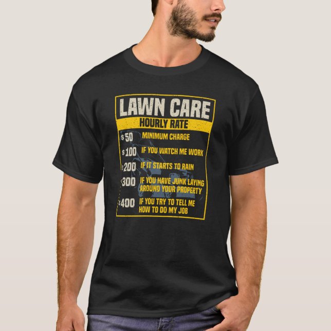 Camiseta Pai Engraçado, Mower Pais Aniversário Gifes (Frente)